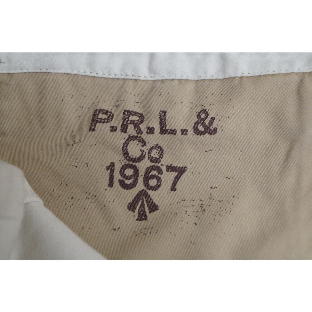 Polo Ralph Lauren Military Cargo Pants 36/32 Beige Paratrooper Army RRL - Picture 10 of 13